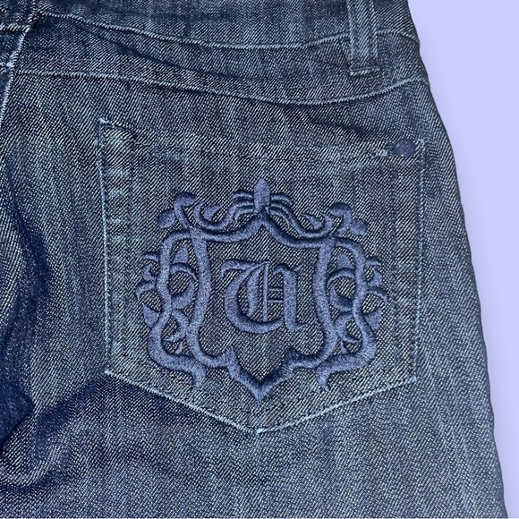 RARE Urban Behavior Drew Vintage Y2K Low Rise Flare Jeans - Size 25 - Picture 3 of 6